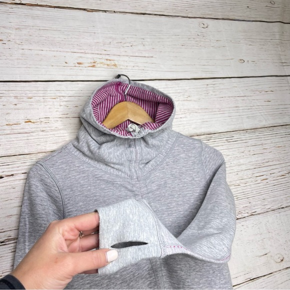 Lululemon reversible cowl neck cinched pullover - Picture 8 of 16